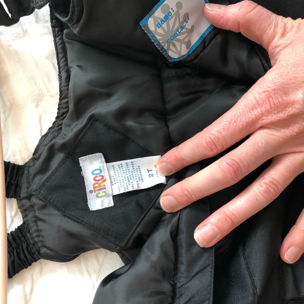 Kids’ unisex ski bib